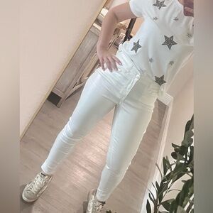 Revelation Denim Metallic Pants Size 4